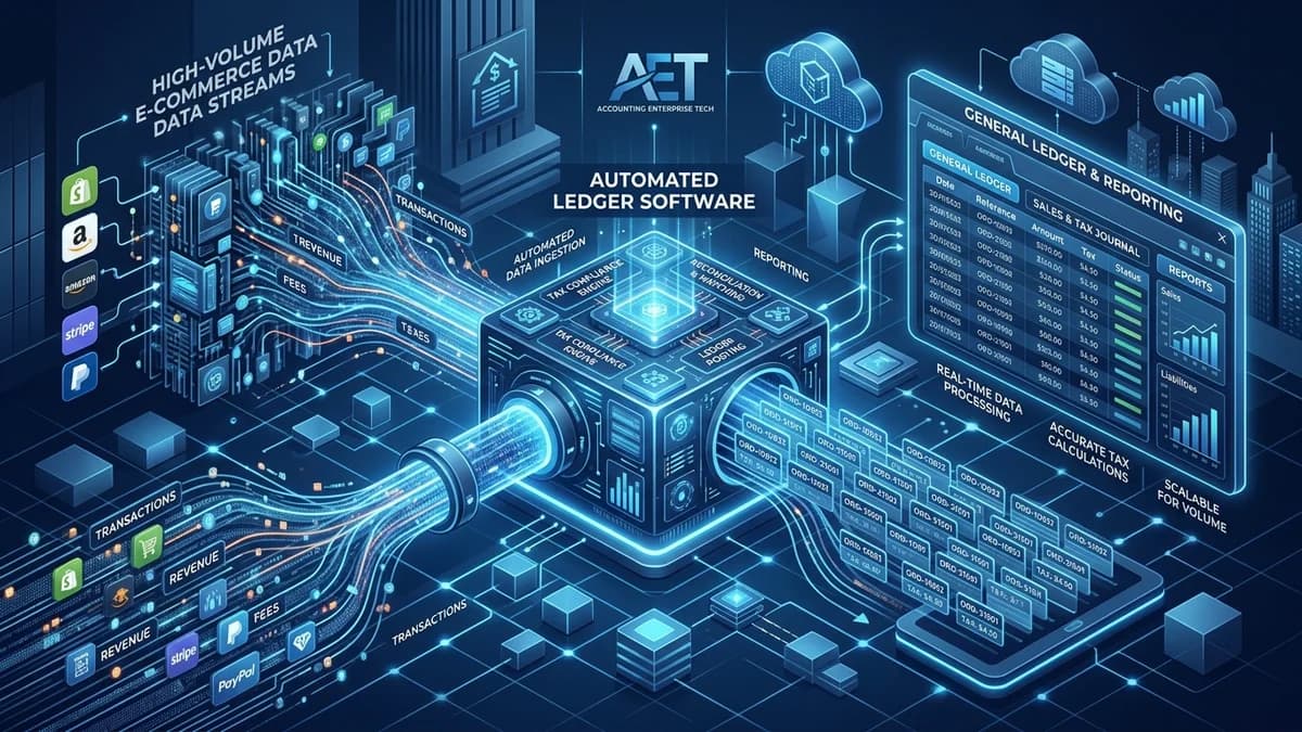 E-Commerce Accounting for Tax Firms: Automating High-Volume Transaction Data